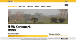 Desktop Screenshot of kortemark.n-va.be