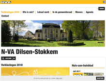 Tablet Screenshot of dilsen-stokkem.n-va.be
