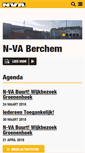 Mobile Screenshot of berchem.n-va.be