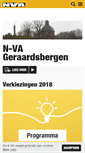 Mobile Screenshot of geraardsbergen.n-va.be