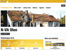 Tablet Screenshot of olen.n-va.be