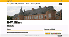 Desktop Screenshot of bilzen.n-va.be