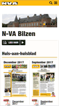 Mobile Screenshot of bilzen.n-va.be