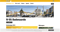 Desktop Screenshot of oudenaarde.n-va.be