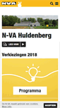 Mobile Screenshot of huldenberg.n-va.be