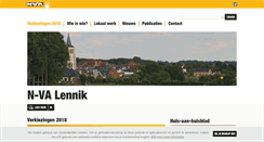 Desktop Screenshot of lennik.n-va.be