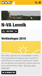 Mobile Screenshot of lennik.n-va.be