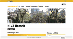 Desktop Screenshot of hasselt.n-va.be