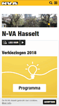 Mobile Screenshot of hasselt.n-va.be