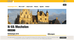 Desktop Screenshot of mechelen.n-va.be