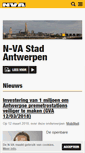 Mobile Screenshot of antwerpen.n-va.be