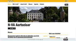 Desktop Screenshot of aartselaar.n-va.be