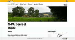 Desktop Screenshot of beersel.n-va.be