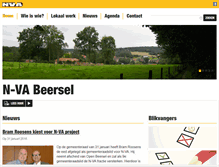 Tablet Screenshot of beersel.n-va.be