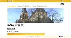 Desktop Screenshot of brecht.n-va.be