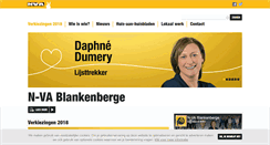 Desktop Screenshot of blankenberge.n-va.be