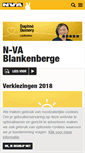 Mobile Screenshot of blankenberge.n-va.be