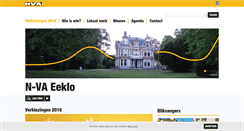 Desktop Screenshot of eeklo.n-va.be