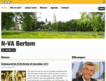 Tablet Screenshot of bertem.n-va.be