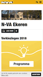 Mobile Screenshot of ekeren.n-va.be