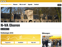 Tablet Screenshot of ekeren.n-va.be