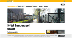 Desktop Screenshot of londerzeel.n-va.be