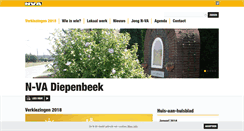 Desktop Screenshot of diepenbeek.n-va.be