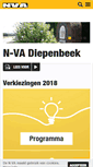 Mobile Screenshot of diepenbeek.n-va.be
