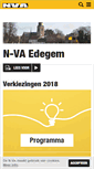 Mobile Screenshot of edegem.n-va.be