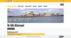 Desktop Screenshot of kinrooi.n-va.be