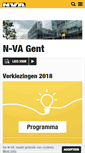 Mobile Screenshot of gent.n-va.be