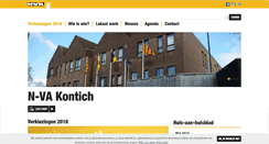 Desktop Screenshot of kontich.n-va.be