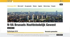 Desktop Screenshot of brussel.n-va.be