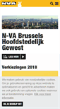 Mobile Screenshot of brussel.n-va.be